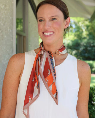 CAROLINE HILL Henley Horsebit Buckle Scarf-K. Ellis Boutique