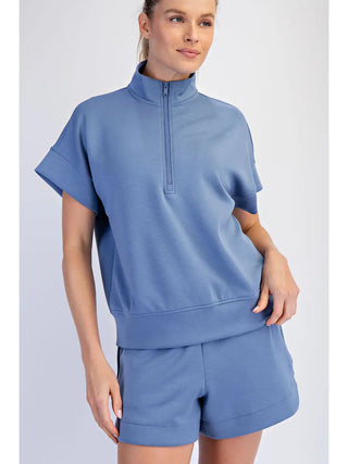 Scuba Luxe Skort Set-Set-K. Ellis Boutique