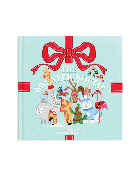 the sweater social- holiday children's picture book-K. Ellis Boutique