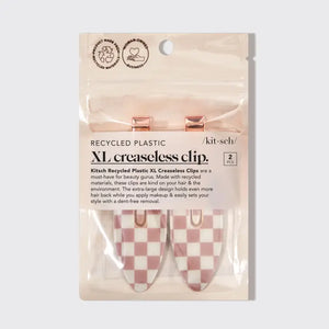 XL Creaseless Clips 2pc Set -Terracotta | Kitsch-K. Ellis Boutique