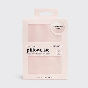 Satin Pillowcase - Blush | Kitsch-K. Ellis Boutique
