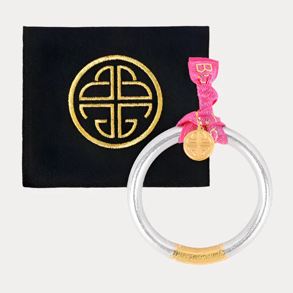 Silver Tzubbie All Weather Bangle® (AWB®) - Serenity Prayer-K. Ellis Boutique