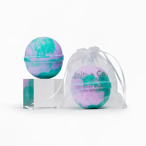Turquoise Bath Bomb - Cait + Co-K. Ellis Boutique