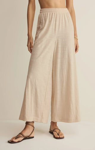 Scout Textured Slub Pant- Whisper White