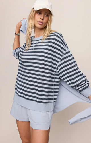 Harbor Stripe Crew Set- Z Supply-Set-K. Ellis Boutique