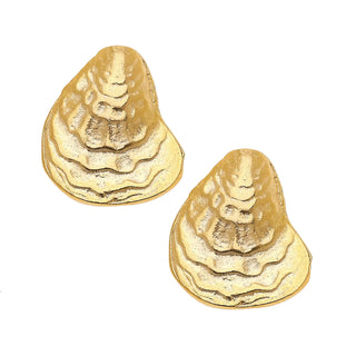Susan Shaw- Oyster Studs-Earrings-K. Ellis Boutique