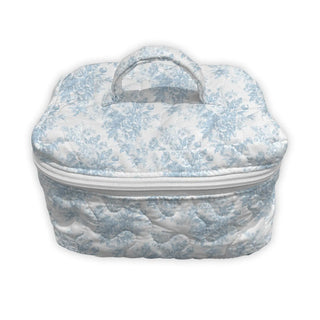 Quilted Travel Case- Rose Toile-K. Ellis Boutique