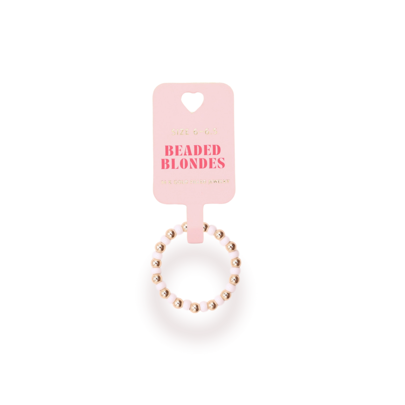 White Demi Ring-K. Ellis Boutique