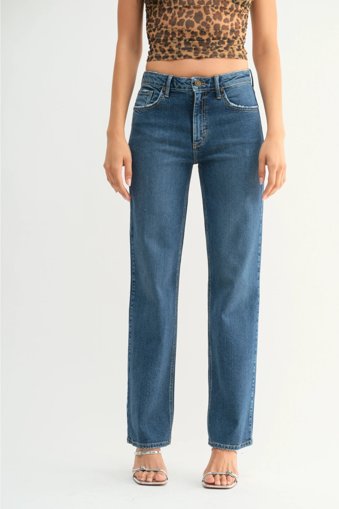 Super Soft 90's Longer Straight | Just Black Denim-K. Ellis Boutique