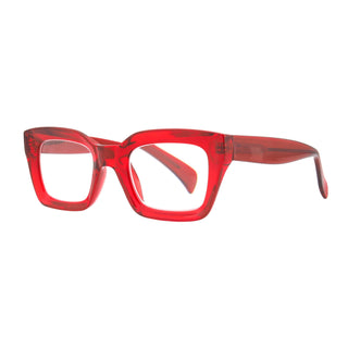 Sophie | Transparent Red | Blue Light: 1.75