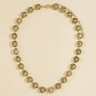 Round Crystal Tennis Necklace: CR-Necklace-K. Ellis Boutique