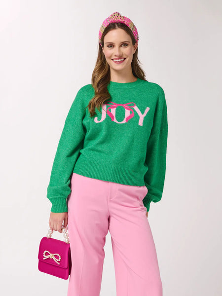 Joy Sweater- Green-K. Ellis Boutique