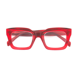Sophie | Transparent Red | Blue Light: 1.75