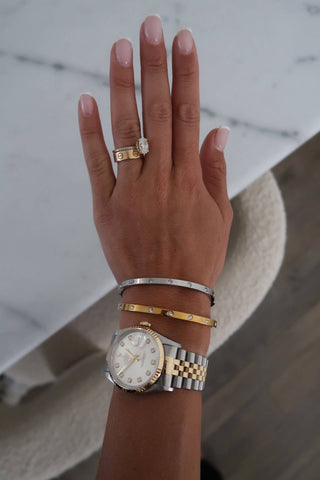 GLAM BANGLE: GOLD-Bracelet-K. Ellis Boutique
