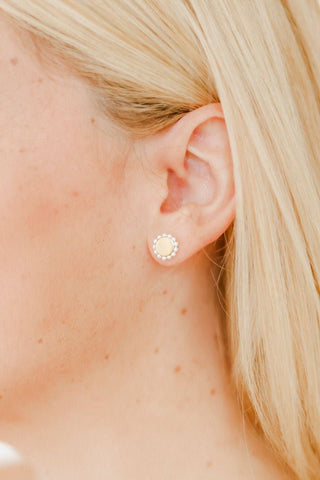 Alice Pearl Stud Earrings-Earrings-K. Ellis Boutique