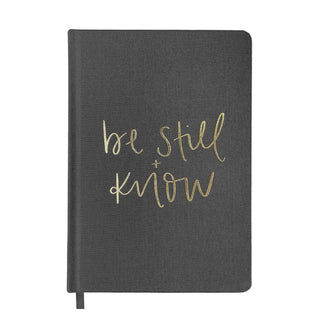 Be Still and Know- Fabric Journal-K. Ellis Boutique