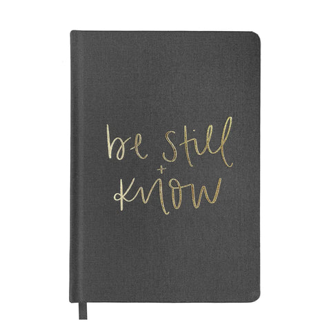 Be Still and Know- Fabric Journal-K. Ellis Boutique