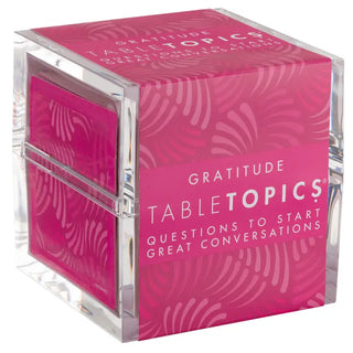 TABLETOPICS Conversation Starter- Gratitude