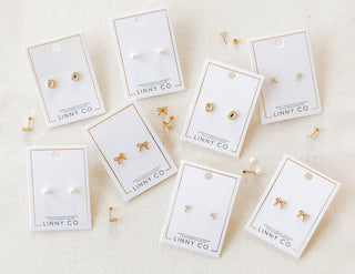 Sadie Bow Earrings-Earrings-K. Ellis Boutique