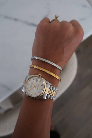 GLAM BANGLE: GOLD-Bracelet-K. Ellis Boutique