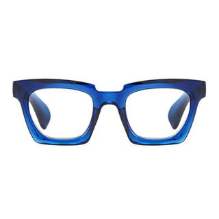 DECCO | Transparent Navy Blue | Blue Light Blocking: 3.00