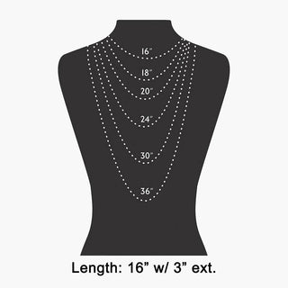 Rhinestone Cup Chain Necklace With Cross Pendant: GRNAB-Necklace-K. Ellis Boutique