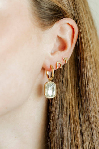 Horseshoe Screwback Earrings-Earrings-K. Ellis Boutique