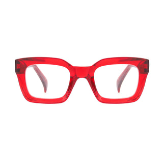 Sophie | Transparent Red | Blue Light: 2.00