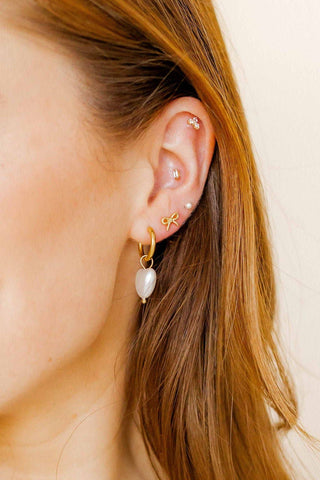 Sadie Bow Earrings-Earrings-K. Ellis Boutique