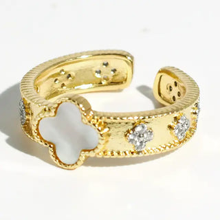 Sweet Clover Ring-Ring-K. Ellis Boutique