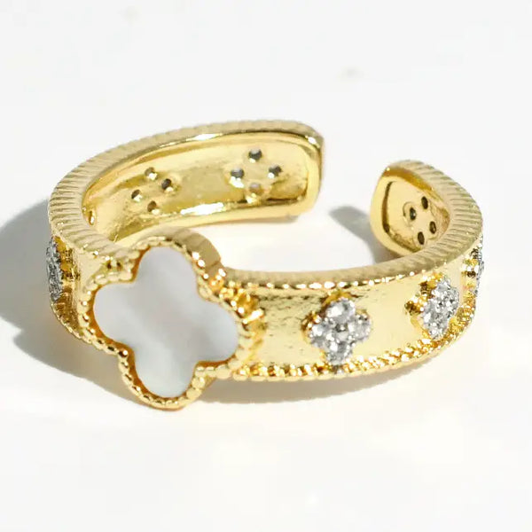 Sweet Clover Ring-K. Ellis Boutique