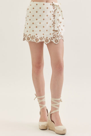 Sweet Detail Skort-Shorts & SKirts-K. Ellis Boutique