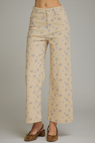 Willow Floral Pants-Other Denim-K. Ellis Boutique