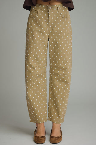 Latte Dot Pants-Other Denim-K. Ellis Boutique