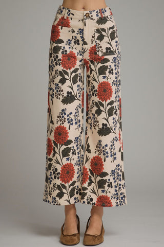Marigold Floral Pant-Pant-K. Ellis Boutique