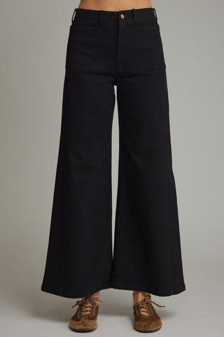 Everyday Wide Leg Pant- Black-Other Denim-K. Ellis Boutique