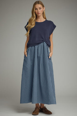 Hadley Gingham Midi Dress-Midi/Maxi Dress-K. Ellis Boutique