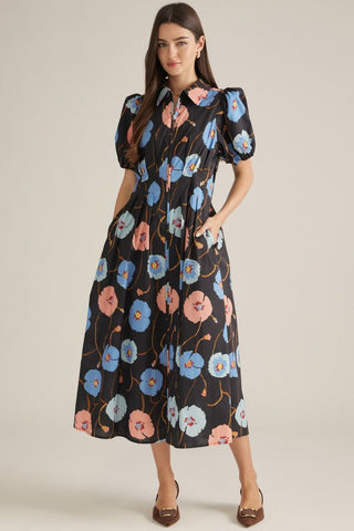 Marlowe Floral Midi Dress-Midi/Maxi Dress-K. Ellis Boutique