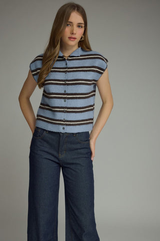 Cambridge Sweater Top-Short Sleeve Top-K. Ellis Boutique