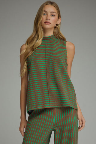 Olive Grove Top-Sleeveless Top-K. Ellis Boutique