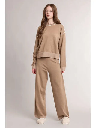 Sunday Ease Knit Set-Set-K. Ellis Boutique