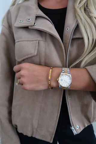 GLAM BANGLE: GOLD-Bracelet-K. Ellis Boutique