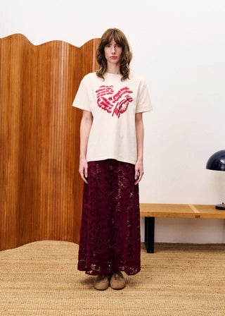 Herbert Skirt Bordeaux- FRNCH-K. Ellis Boutique