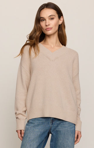 Cloud Spun V-Neck Sweater-Sweater-K. Ellis Boutique