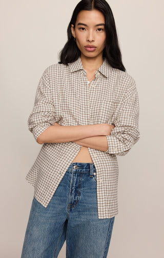 River Plaid Button Up- Z Supply