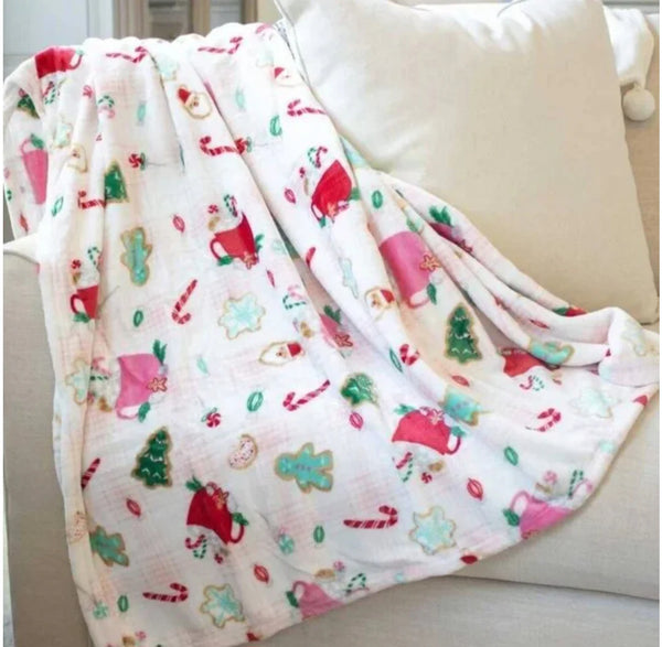 Baking Spirits Bright Throw Blanket
