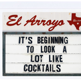 El Arroyo Cocktails Card-K. Ellis Boutique