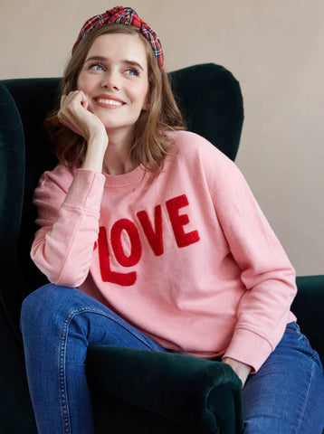 Love Sweatshirt - Pink-K. Ellis Boutique