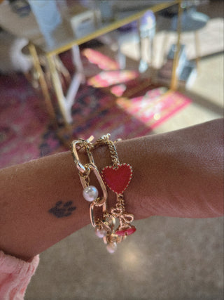 Valentine's Day - Be Mine Charm Bracelets-K. Ellis Boutique