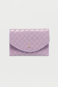 Envelope Card Holder - Lilac Weave-K. Ellis Boutique